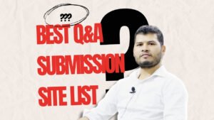 Best Q&A Submission Site List