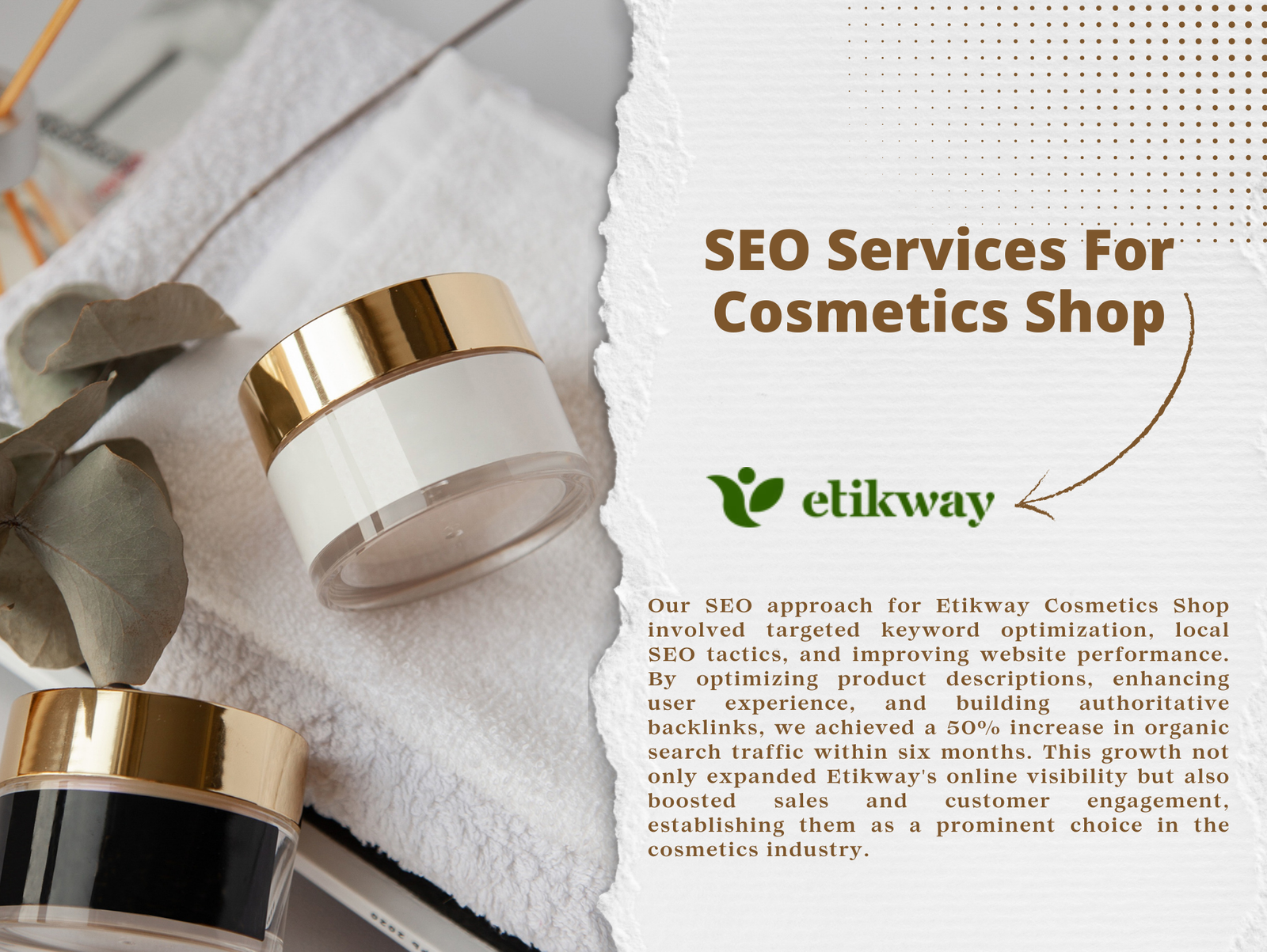 SEO Services For Cosmetics Shop