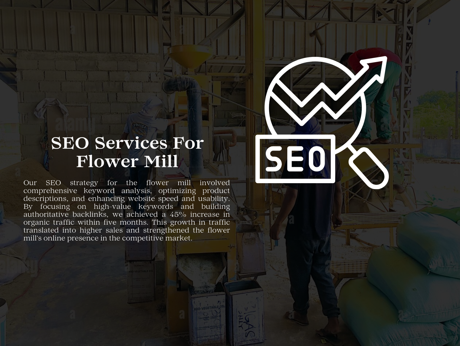 SEO Services For Flour Mill